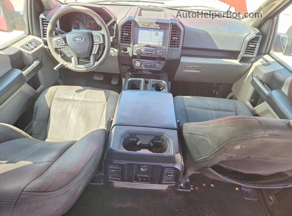 1FTEW1CP4KFA29973 2019 FORD F150 Red Вид щитка приладів