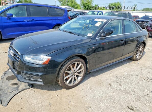 WAUBFAFL2GN003295 2016 AUDI A4 Black Tył lewy