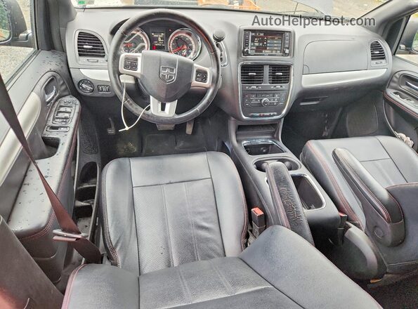 2C4RDGEG8GR202367 2016 DODGE CARAVAN Gray Вид щитка приладів
