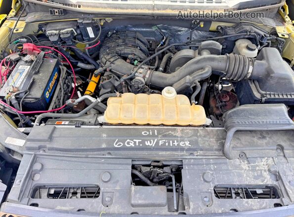 1FTEX1E89HKD49762 2017 FORD F150 Yellow Вид салону спереду