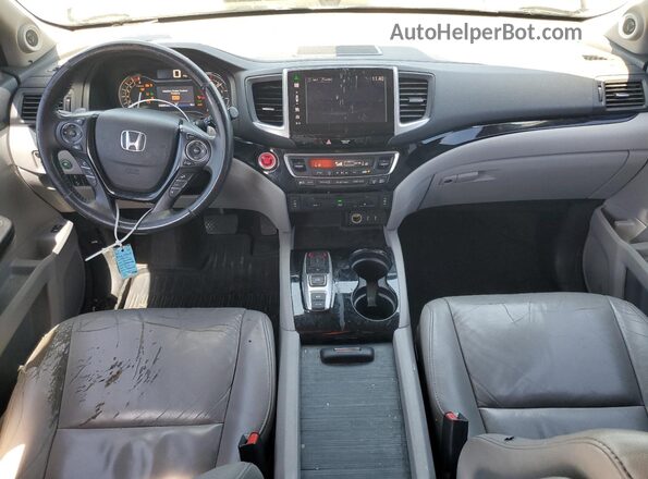5FNYF6H92GB032337 2016 HONDA PILOT Black Vista del cuadro de instrumentos
