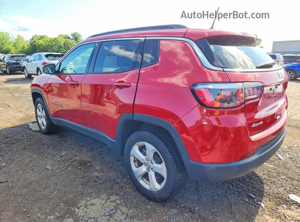 3C4NJDBB4KT734199 2019 JEEP COMPASS Red Rear right