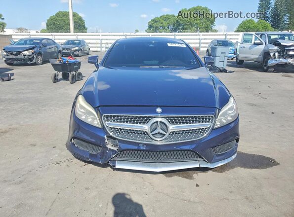 WDDLJ6FB7GA160523 2016 MERCEDES-BENZ CLS-CLASS Blue Vista trasera
