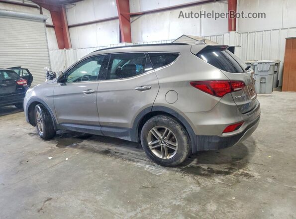 5XYZUDLB8HG445608 2017 HYUNDAI SANTA Gray უკანა მარჯვენა