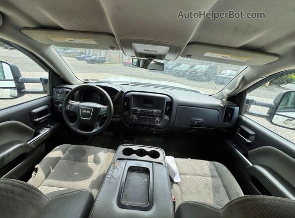 1GTV2LEH6GZ228610 2016 GMC SIERRA White უკანა სავარძლების ხედი