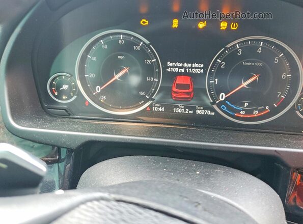 5UXKU2C56G0N83988 2016 BMW X6 White Вид щитка приладів