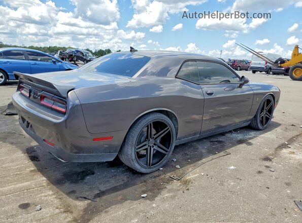 2C3CDZFJ9KH719479 2019 DODGE CHALLENGER Серый Передняя правая четверть