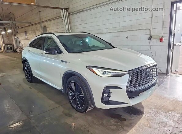 3PCAJ5J36NF101835 2022 INFINITI QX55 White Задня ліва чверть