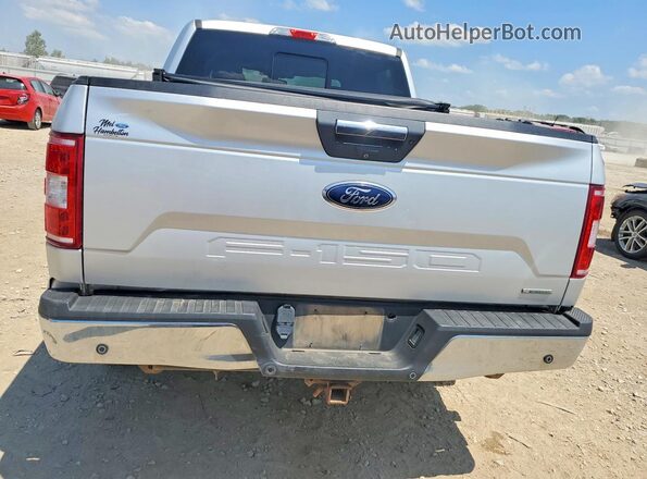 1FTEW1E44KKE78600 2019 FORD F150 Silver წინა სალონის ხედი