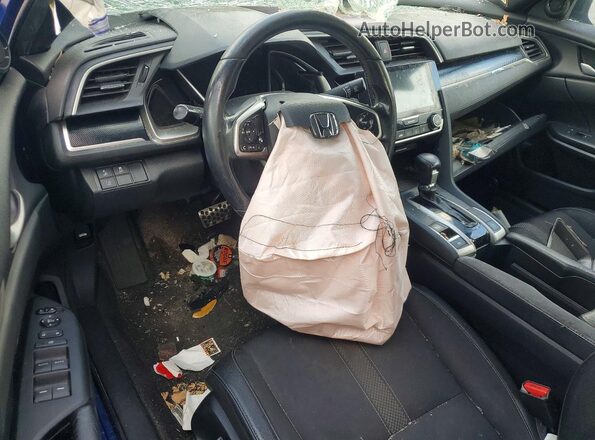 2HGFC2F80MH533771 2021 HONDA CIVIC Blue Սարքավորումների վահանակի տեսք