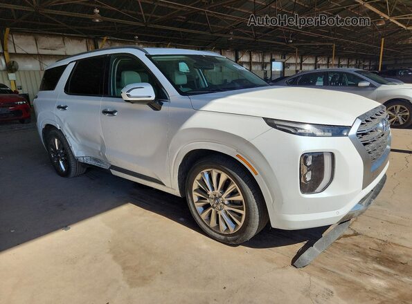 KM8R54HE2LU090065 2020 HYUNDAI PALISADE White Front view