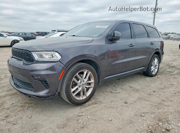1C4RDHDG1MC608177 2021 DODGE DURANGO Серый Задняя левая четверть