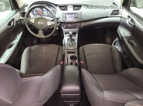 3N1AB7AP5JY323263 2018 NISSAN SENTRA Black Вид щитка приладів