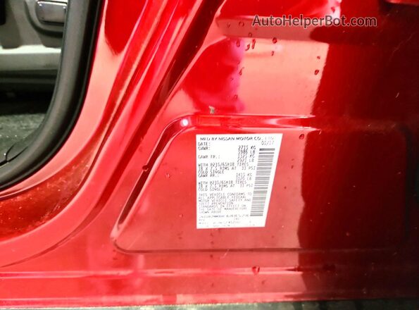 5N1DR2MM8HC688528 2017 NISSAN PATHFINDER Red 