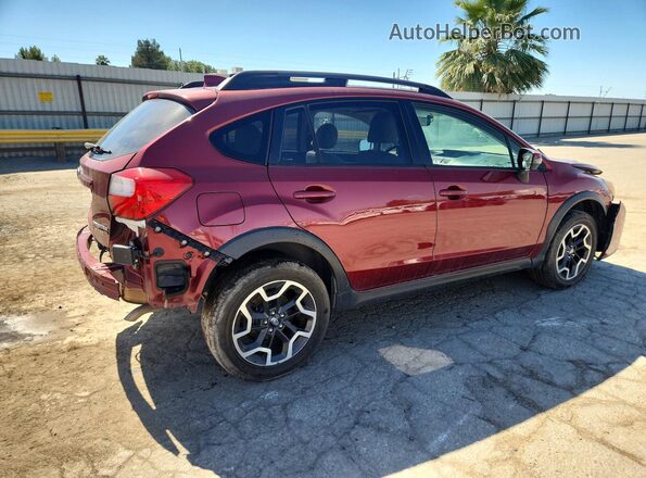 JF2GPALC4H8248143 2017 SUBARU CROSSTREK Maroon Front right