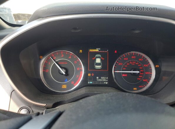 4S3GTAJ62L1720204 2020 SUBARU IMPREZA White Vista de los asientos traseros