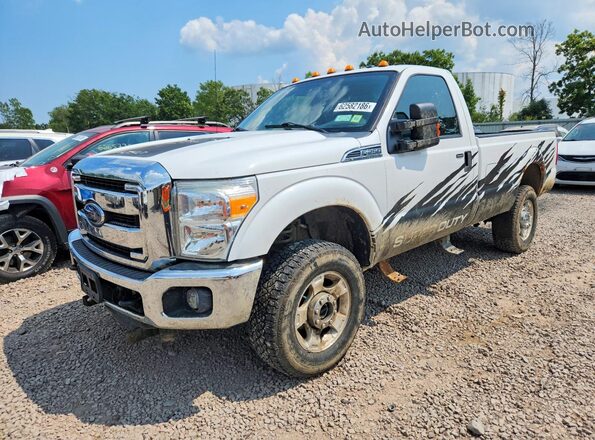 1FTBF2B68GEC68229 2016 FORD F250 White Tył lewy