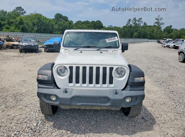 1C4HJXKN8MW672697 2021 JEEP WRANGLER White უკანა ხედი