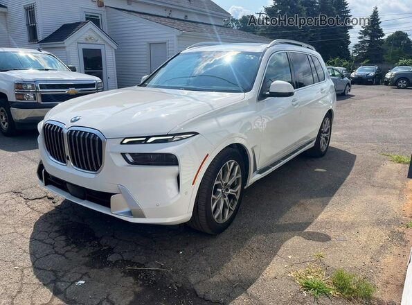 5UX23EM0XS9X97121 2025 BMW X7 White Задня ліва чверть