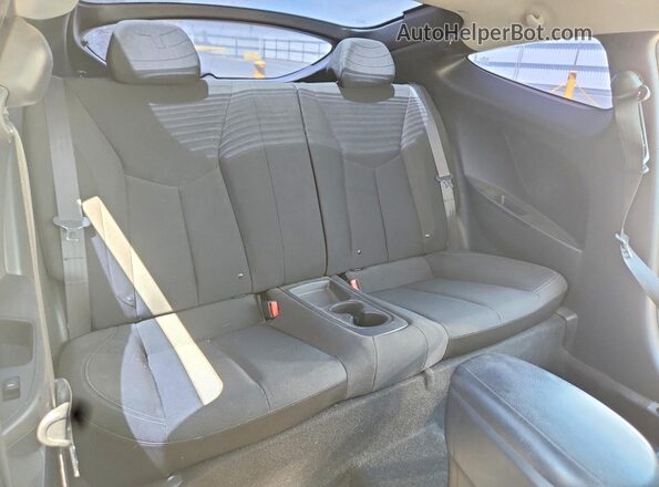 KMHTC6AD9GU257424 2016 HYUNDAI VELOSTER Gray Rear interior view
