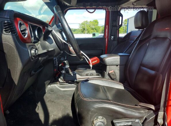1C4HJXFN9LW152954 2020 JEEP WRANGLER Red წინა პანელის ხედი