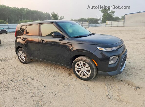 KNDJ23AU3L7061937 2020 KIA SOUL Black Front view