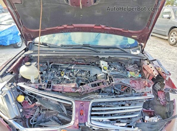 5LMCJ2C98HUL32796 2017 LINCOLN MKC Бордовый Вид подкапотного пространства