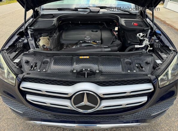 4JGFB4KEXMA497154 2021 MERCEDES-BENZ GLE Blue Engine compartment view
