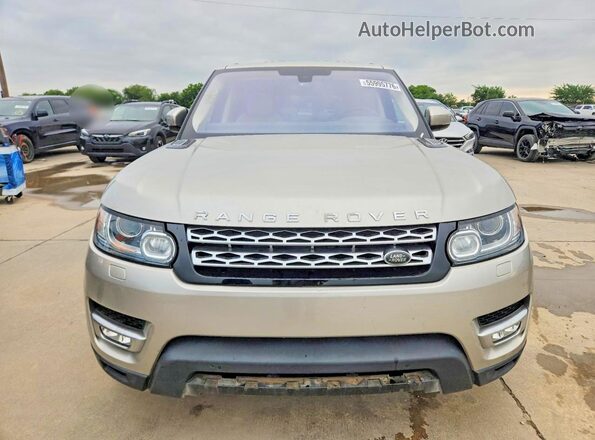 SALWR2PF2GA585585 2016 LAND ROVER RANGE Желто-коричневый Вид сзади