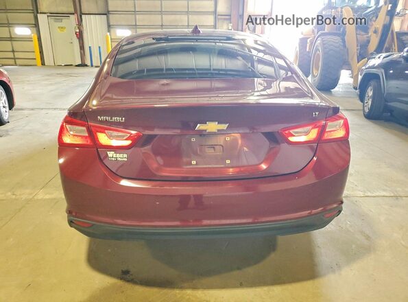 1G1ZE5ST3GF279537 2016 CHEVROLET MALIBU Red Вид салону спереду