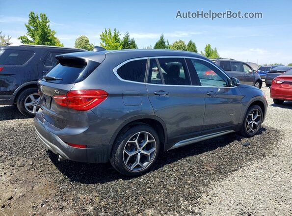 WBXHT3C31G5F64616 2016 BMW X1 Gray Առջևի աջ