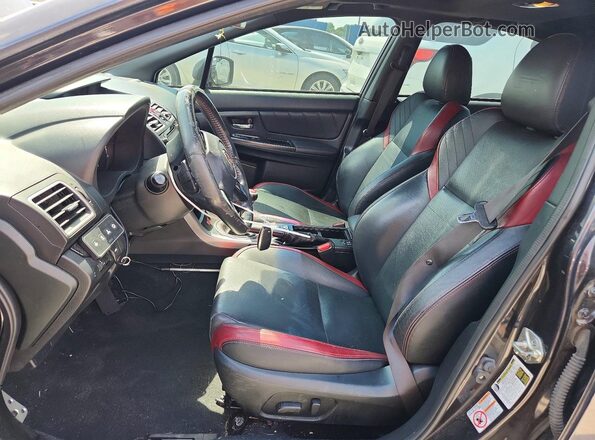 JF1VA2Y62H9809021 2017 SUBARU WRX Gray Dashboard view