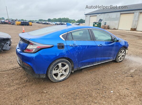 1G1RA6S53HU109761 2017 CHEVROLET VOLT Blue Przód prawy