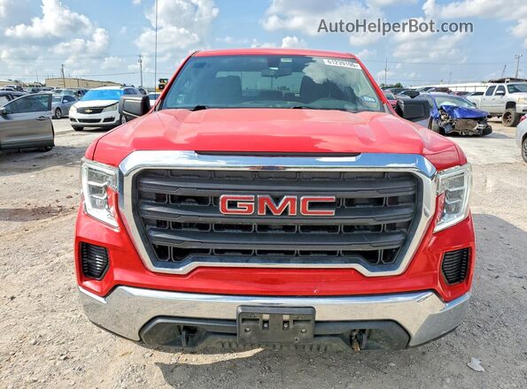 1GTR9AEF0MZ214164 2021 GMC SIERRA Красный Вид сзади
