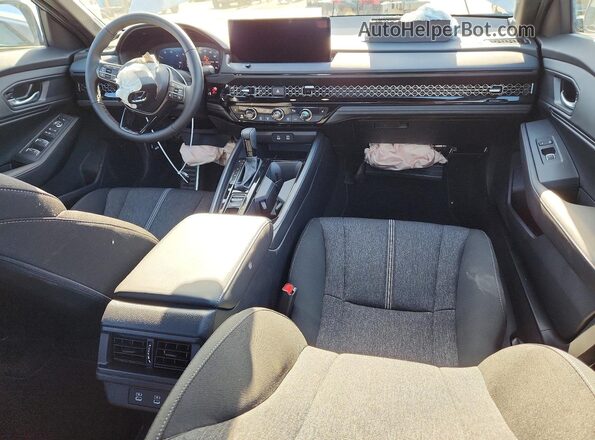 1HGCY2F52SA094661 2025 HONDA ACCORD Silver Вид щитка приладів