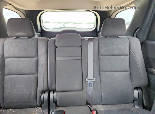 1C4RDJFG8GC442393 2016 DODGE DURANGO Черный Вид задней части салона