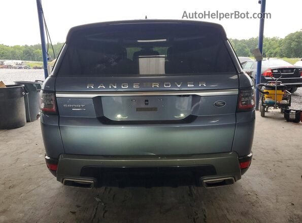 SALWR2RV9JA189536 2018 LAND ROVER RANGE Blue Vista interior delantera