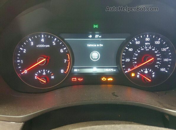 KNALC4J14J5098051 2018 KIA CADENZA Black Vista de los asientos traseros