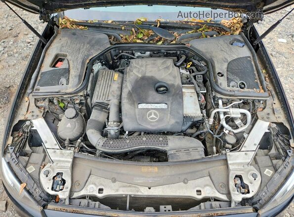 WDDZF4KB2JA313869 2018 MERCEDES-BENZ E Black Вид підкапотного простору