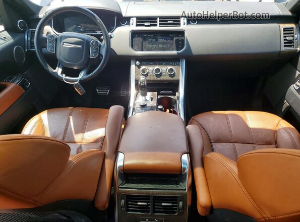 SALWR2EF7GA565402 2016 LAND ROVER RANGE Black წინა პანელის ხედი