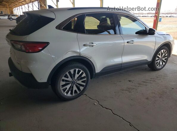 1FMCU9J95LUB15642 2020 FORD ESCAPE White Delantero derecho