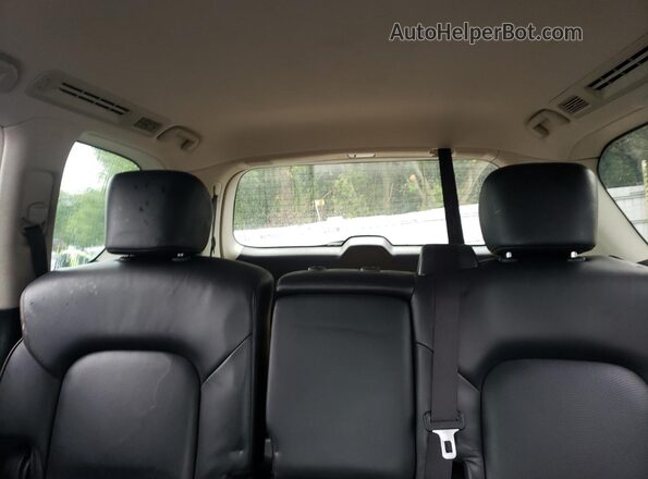JN8AY2NC1H9511580 2017 NISSAN ARMADA Black Rear seats view