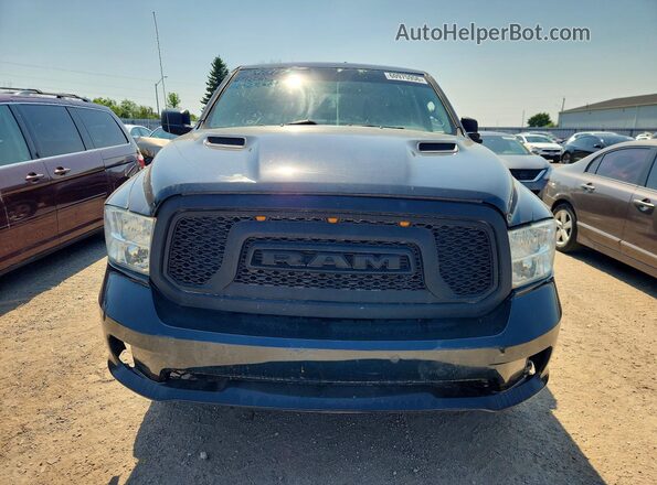 1C6RR7KT1KS545393 2019 RAM 1500 Black Widok z tyłu