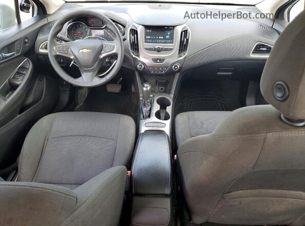 1G1BE5SM8J7158756 2018 CHEVROLET CRUZE Gray ხელსაწყოთა პანელის ხედი