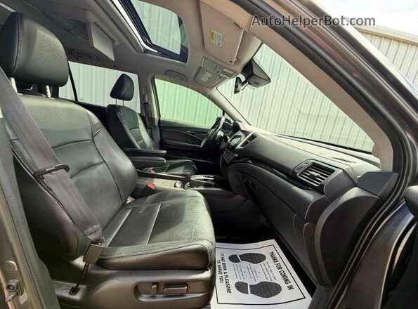 5FNYF5H98GB020171 2016 HONDA PILOT Gray Widok z tyłu