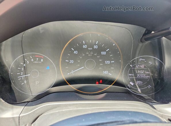 3CZRU5H33JG704207 2018 HONDA HR-V Красный Вид задних сидений