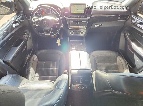 4JGDA6EB0HA933832 2017 MERCEDES-BENZ GLE Черный Вид щитка приборов