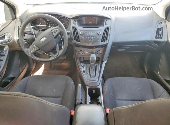 1FADP3F27HL267482 2017 FORD FOCUS White ხელსაწყოთა პანელის ხედი