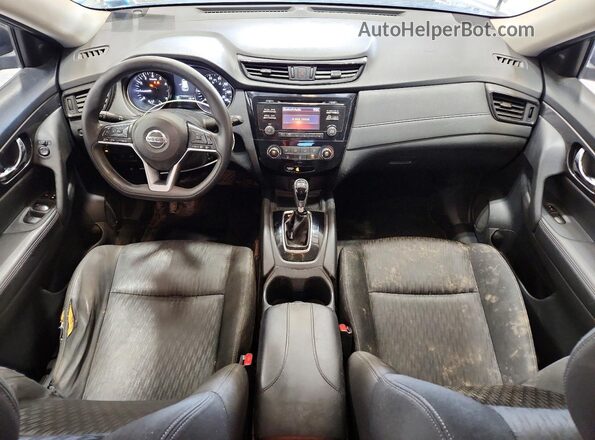 KNMAT2MVXHP576002 2017 NISSAN ROGUE Серый Вид щитка приборов