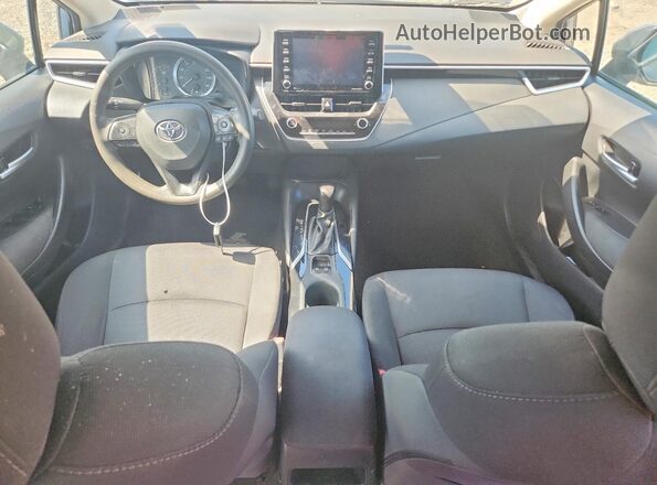 5YFEPMAE5MP171809 2021 TOYOTA COROLLA Blue Widok zestawu wskaźników